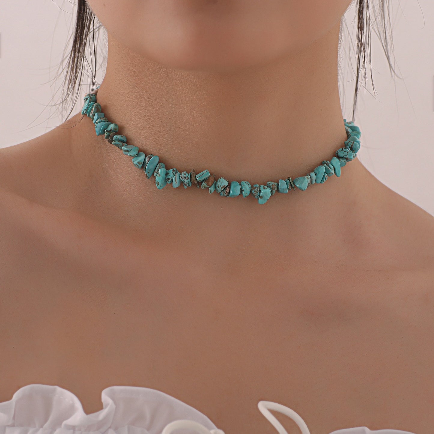 Daphne Turquoise Holiday Necklace