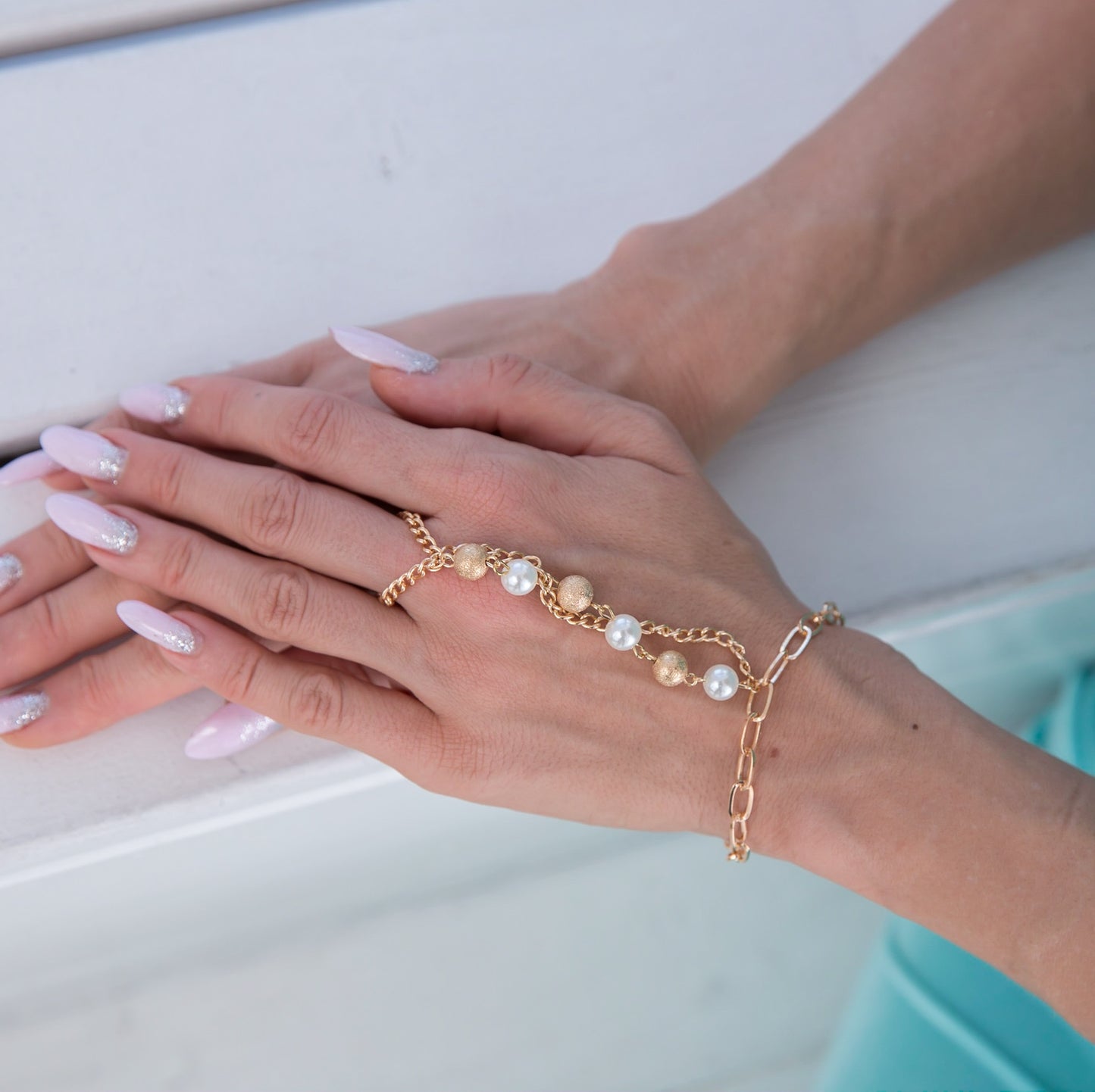 Color Hand Chains Anika Multi Color Hand Chain – Masterfair